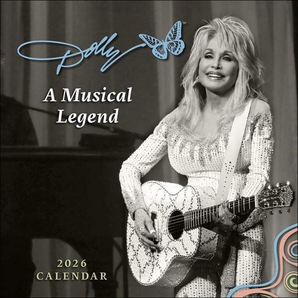 Produktbild: Dolly Parton: A Musical Legend 2026 Mini Wall Calendar