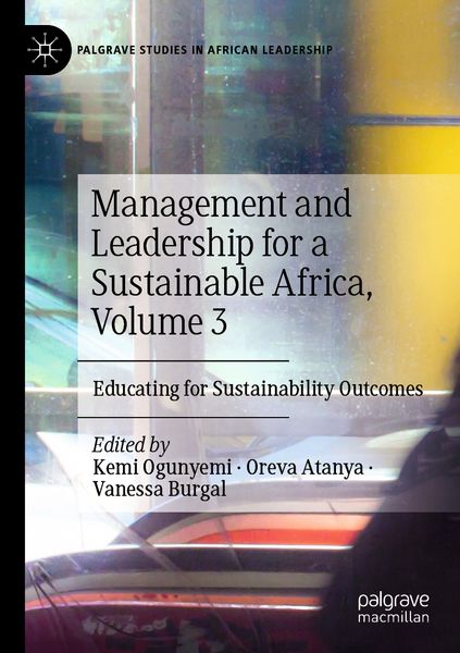 Produktbild: Management and Leadership for a Sustainable Africa, Volume 3