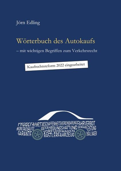 Produktbild: W&ouml;rterbuch des Autokaufs
