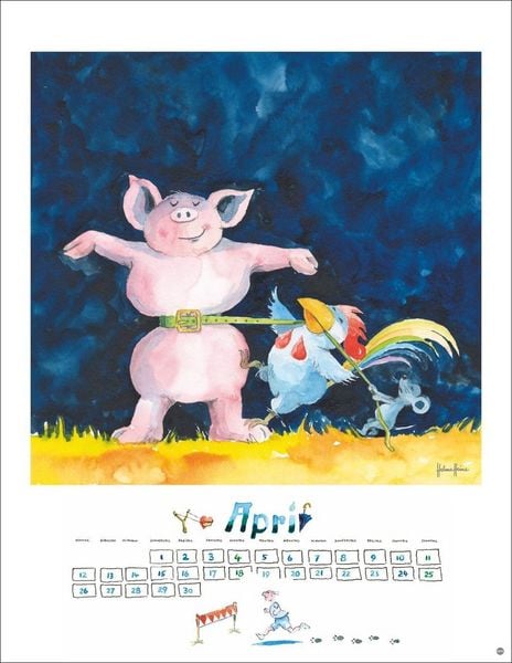 Produktbild: Helme Heine: Edition Kalender 2027