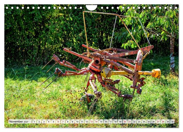 Produktbild: Landmaschinen im Dornr&ouml;schenschlaf (Wandkalender 2027 DIN A4 quer), CALVENDO Monatskalender