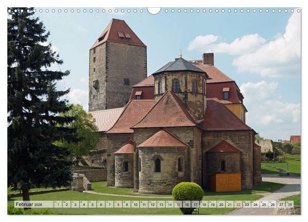Produktbild: Geheimnisse ostdeutscher Kultur - Schl&ouml;sser und Burgen (Wandkalender 2026 DIN A3 quer), CALVENDO Monatskalender