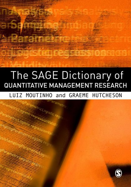 Produktbild: The SAGE Dictionary of Quantitative Management Research
