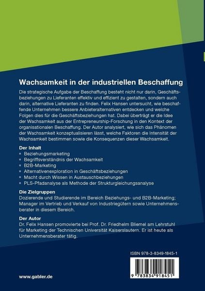 Produktbild: Wachsamkeit in der industriellen Beschaffung