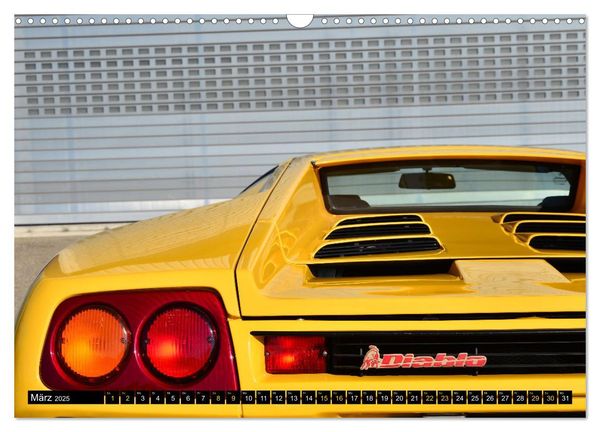 Produktbild: Der Teufel tr&auml;gt Gelb - Lamborghini Diablo (Wandkalender 2025 DIN A3 quer), CALVENDO Monatskalender