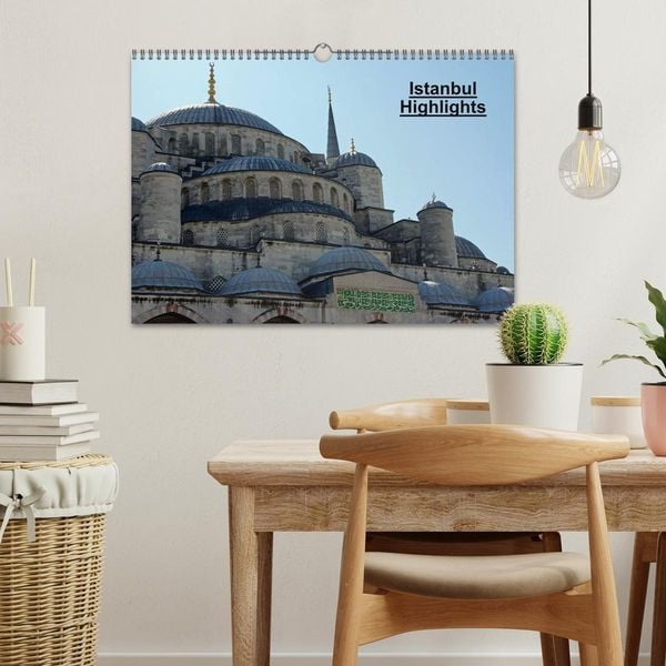 Produktbild: Istanbul Highlights (Wandkalender 2026 DIN A3 quer), CALVENDO Monatskalender