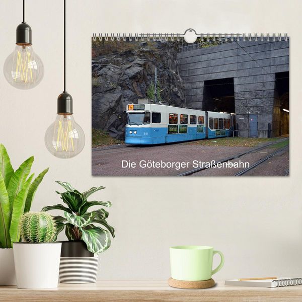 Produktbild: Die G&ouml;teborger Stra&szlig;enbahn (Wandkalender 2026 DIN A4 quer), CALVENDO Monatskalender