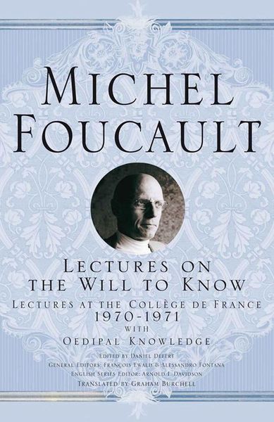 Produktbild: Lectures on the Will to Know