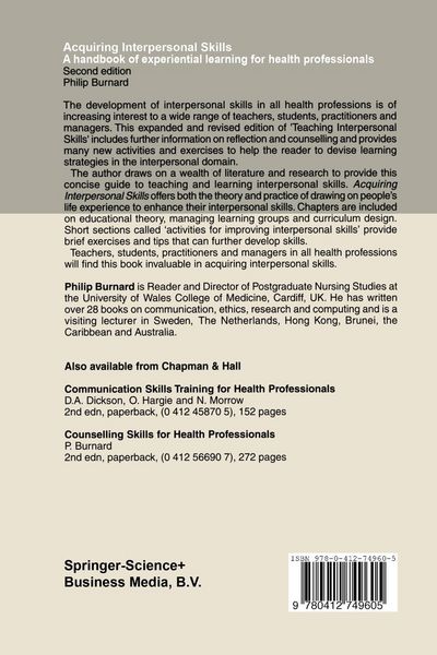 Produktbild: Acquiring Interpersonal Skills