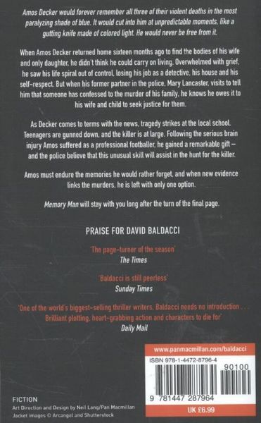 Produktbild: Baldacci, D: Memory Man