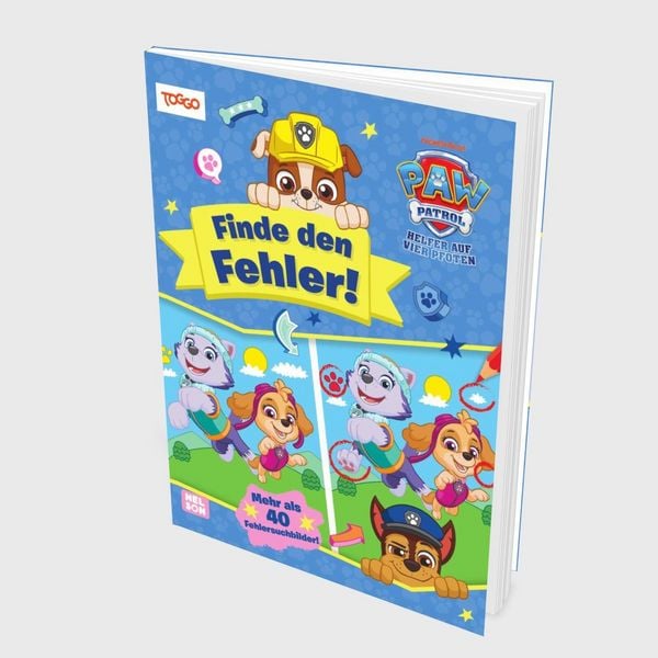 Produktbild: PAW Patrol Kindergartenheft: Finde den Fehler!