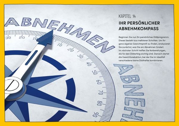 Produktbild: Der Abnehmkompass - Di&auml;th&uuml;rden &uuml;berwinden und dauerhaft abnehmen - SPIEGEL Bestseller