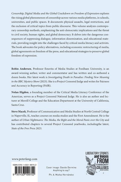 Produktbild: Censorship, Digital Media, and the Global Crackdown on Freedom of Expression