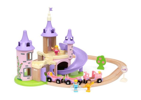 BRIO - Disney Princess Traumschloss Eisenbahn-Set