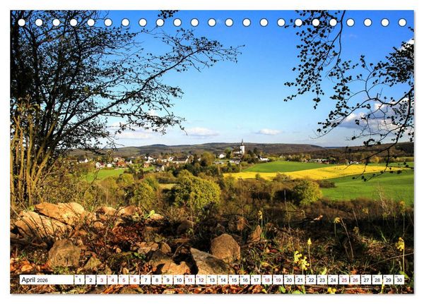 Produktbild: Ohne Zweifel Eifel (Tischkalender 2026 DIN A5 quer), CALVENDO Monatskalender