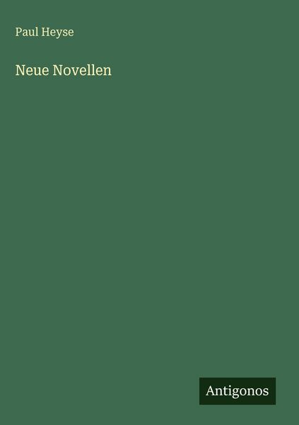 Produktbild: Neue Novellen
