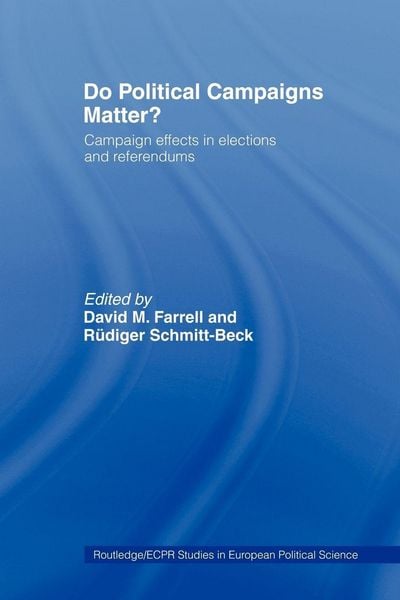 Produktbild: Do Political Campaigns Matter?