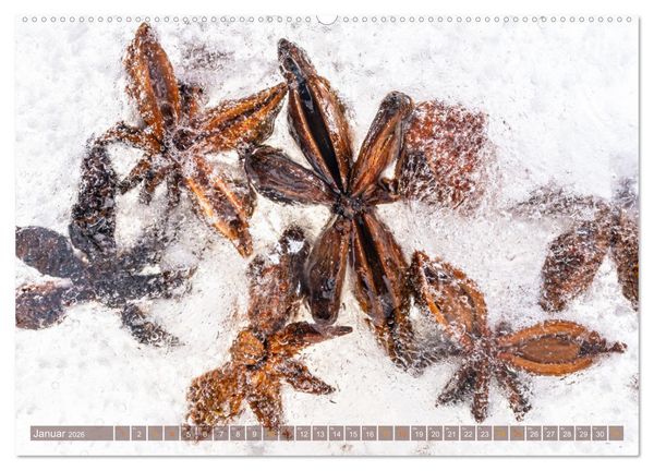 Produktbild: W&uuml;rziges Eis (Wandkalender 2026 DIN A2 quer), CALVENDO Monatskalender