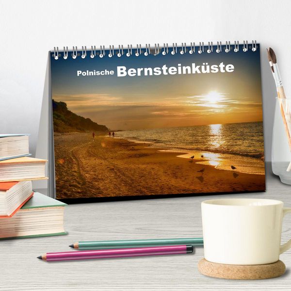 Produktbild: Polnische Bernsteink&uuml;ste (Tischkalender 2026 DIN A5 quer), CALVENDO Monatskalender