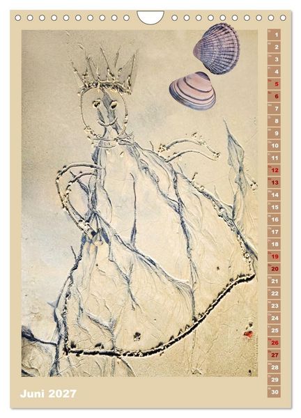 Produktbild: Strandgesellen (Wandkalender 2027 DIN A4 hoch), CALVENDO Monatskalender