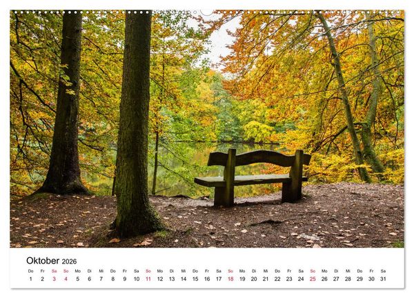 Produktbild: Wundersch&ouml;nes Nordhessen - Magische Momente (hochwertiger Premium Wandkalender 2026 DIN A2 quer), Kunstdruck in Hochglanz