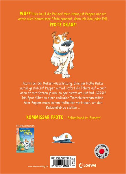 Produktbild: Kommissar Pfote (Band 4) - Ein haariger Fall