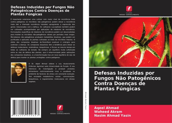 Produktbild: Defesas Induzidas por Fungos N&atilde;o Patog&ecirc;nicos Contra Doen&ccedil;as de Plantas F&uacute;ngicas