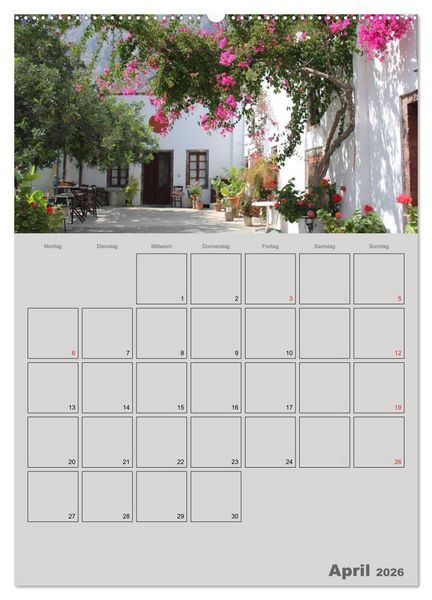 Produktbild: Kykladen, Perlen der &Auml;g&auml;is (Wandkalender 2026 DIN A2 hoch), CALVENDO Monatskalender