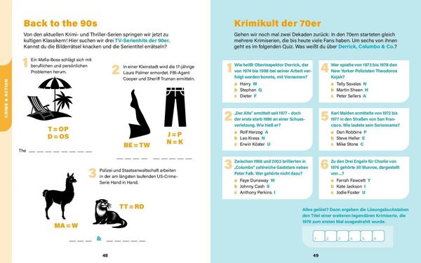 Produktbild: TV- und Streaming-Serien I Wissen in R&auml;tseln