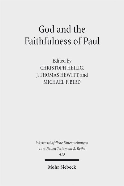 Produktbild: God and the Faithfulness of Paul