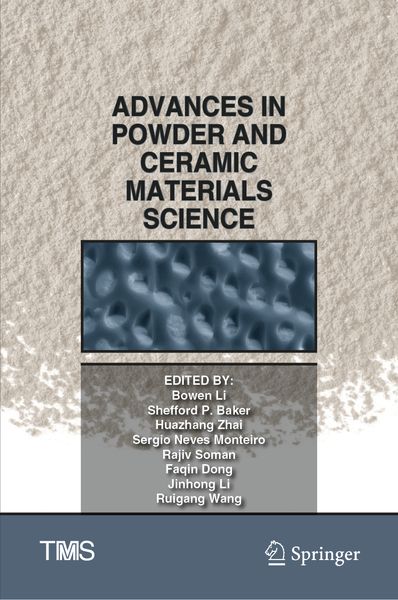 Produktbild: Advances in Powder and Ceramic Materials Science