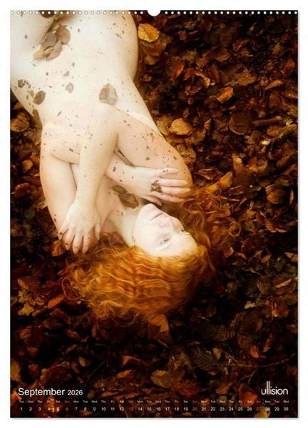 Produktbild: The stunning beauty of REDHEADS (High Quality Premium Wall Calendar 2026 DIN A2 portrait),CALVENDO 12 Month Wall Calendar