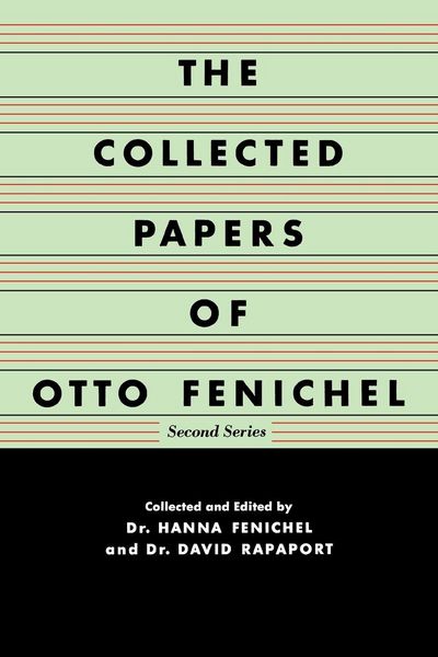 Produktbild: The Collected Papers of Otto Fenichel