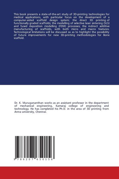 Produktbild: Design and Fabrication of Bone Scaffolds