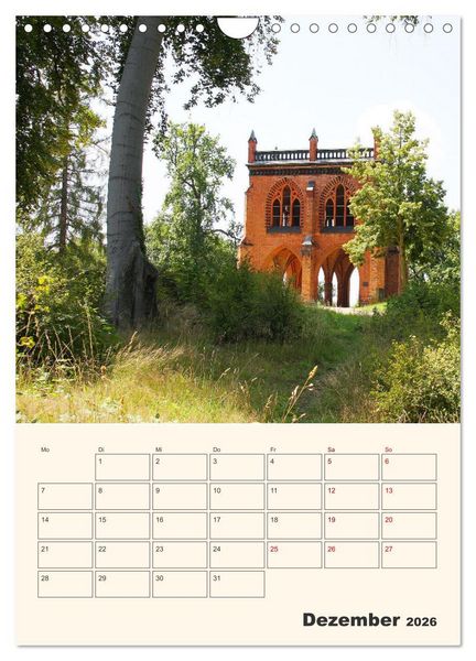 Produktbild: Park Sanssouci und Park Babelsberg (Wandkalender 2026 DIN A4 hoch), CALVENDO Monatskalender