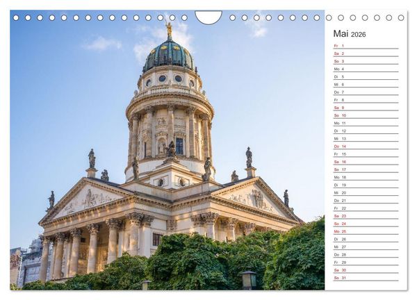 Produktbild: Berlin-Zentrum - Der Planer (Wandkalender 2026 DIN A4 quer), CALVENDO Monatskalender
