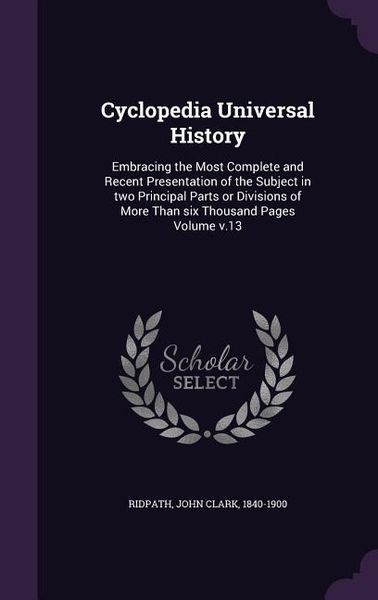 Produktbild: Cyclopedia Universal History