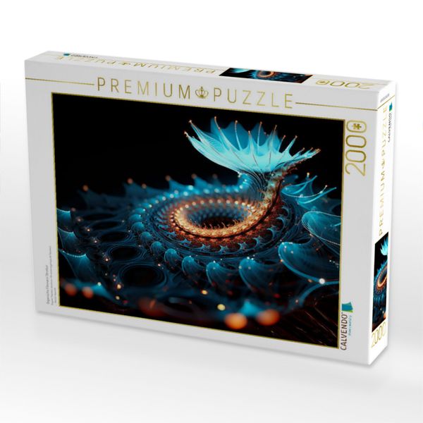 Produktbild: CALVENDO Puzzle Organische Fibonacci Struktur | 2000 Teile Lege-Gr&ouml;&szlig;e 90x67cm Foto-Puzzle f&uuml;r gl&uuml;ckliche Stunden