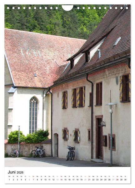 Produktbild: Blaubeuren I Das Kloster - Der Blautopf - Der Ort (Wandkalender 2026 DIN A4 hoch), CALVENDO Monatskalender