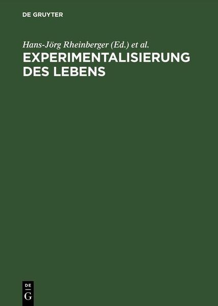 Produktbild: Experimentalisierung des Lebens