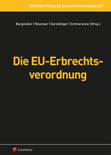 Produktbild: Die EU-Erbrechtsverordnung