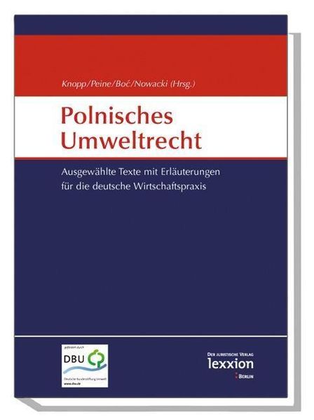 Produktbild: Polnisches Umweltrecht
