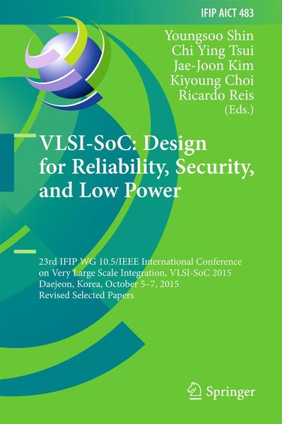 Produktbild: VLSI-SoC: Design for Reliability, Security, and Low Power