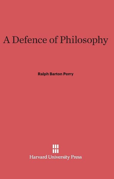 Produktbild: A Defence of Philosophy
