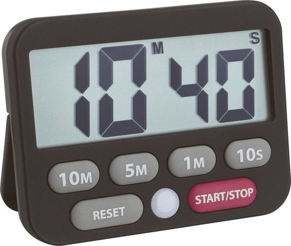 TFA Dostmann 38.2038.01 Timer Schwarz digital