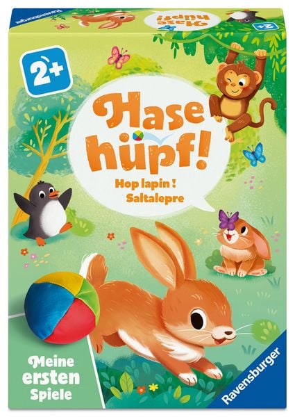 Produktbild: Hase h&uuml;pf! - Kinderspiel ab 2 Jahre