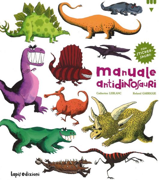 Produktbild: Manuale antidinosauri. Con adesivi