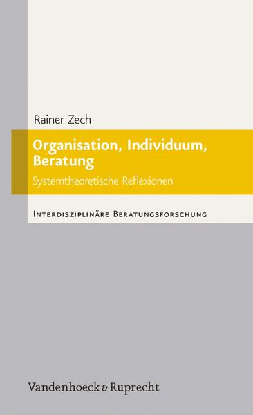 Produktbild: Organisation, Individuum, Beratung