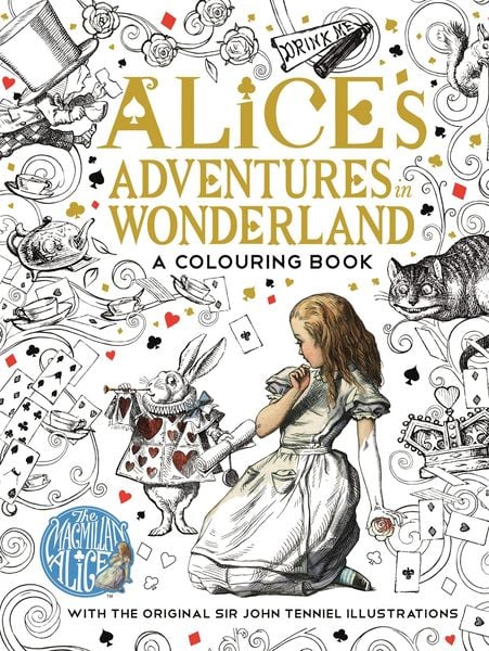Produktbild: The Macmillan Alice Colouring Book