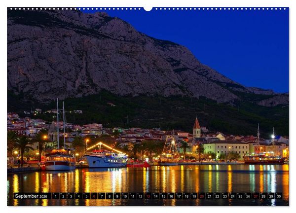 Produktbild: Makarska Riviera - Malerische Urlaubsorte in Dalmatien (Wandkalender 2026 DIN A2 quer), CALVENDO Monatskalender